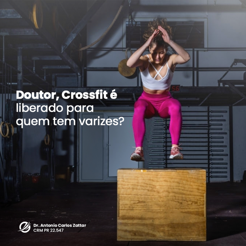 Quem tem varizes pode fazer Crossfit?