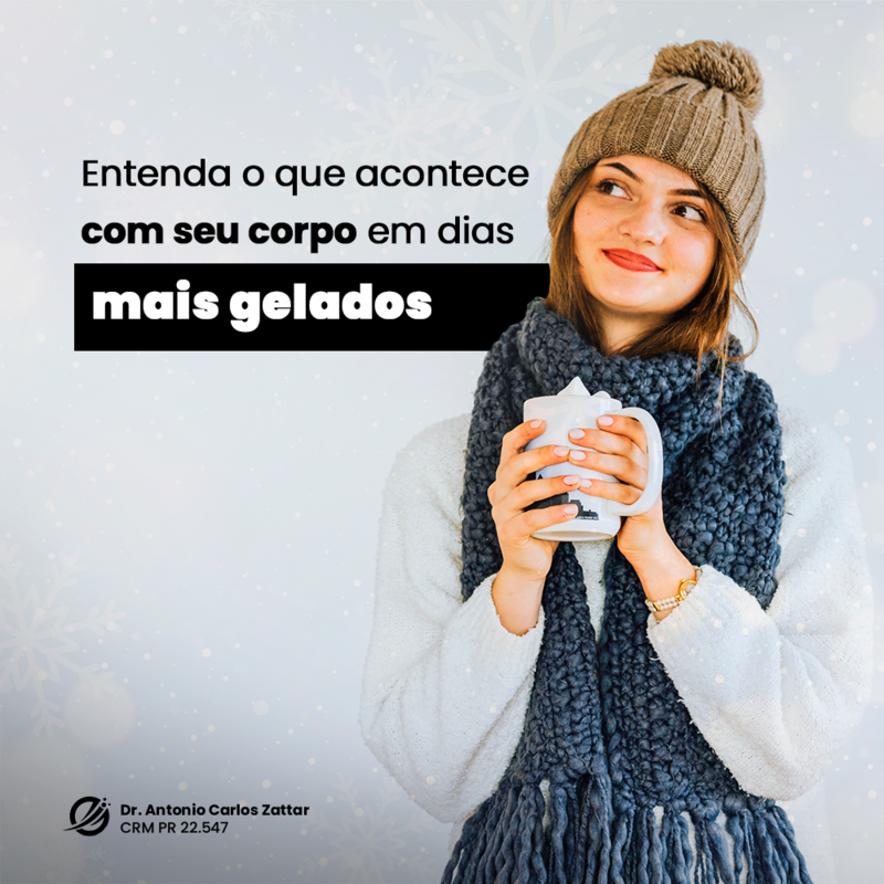 Corpo e dias gelados