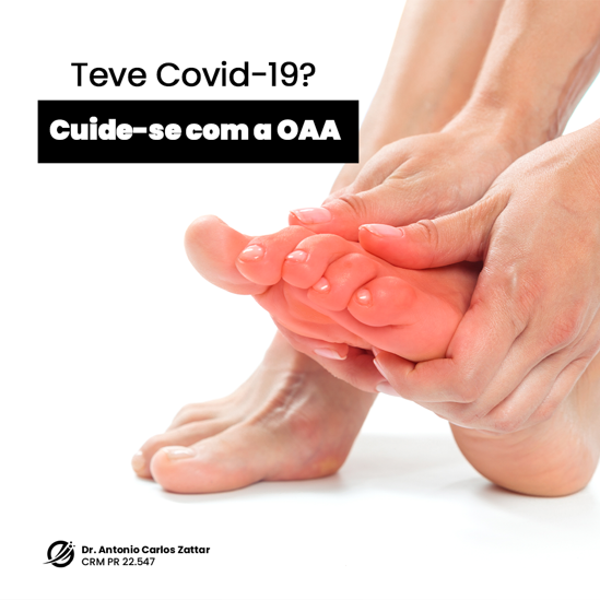 Teste de Covid? Cuide-se com a OAA