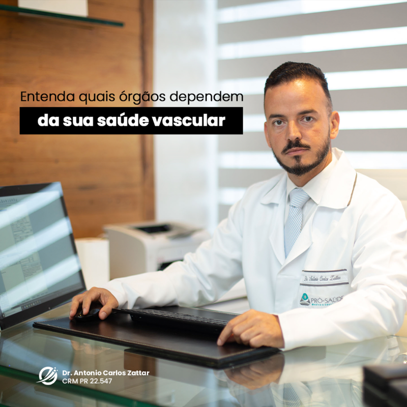 Órgãos que dependem da saúde vascular