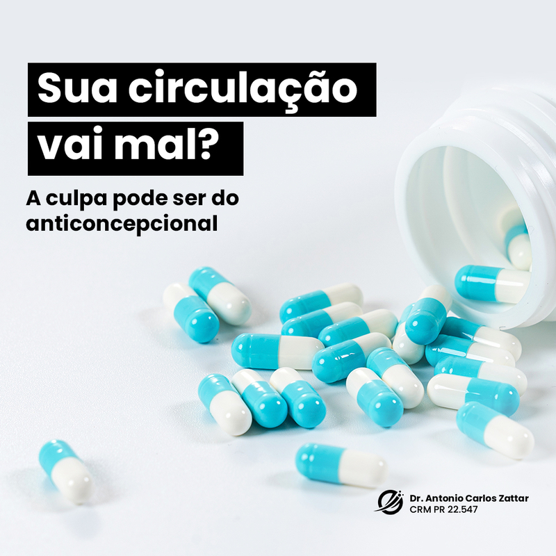 A culpa pode ser do anticoncepcional